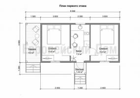 Једноспратна кућа 9,5х4 реши проблем уског дела