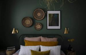 Како би ваш спаваће собе јединствен и незабораван, користећи зидове. 6 Јолли идеје