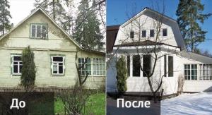 Реконструкција сеоске куће или вила
