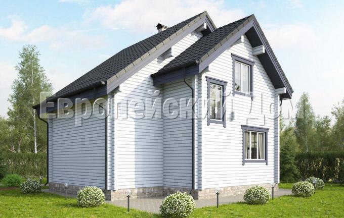 Фасада на кући у белој, ретровизор. Фото извор: дом-бт.цом
