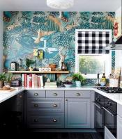 Како украсити зид у кухињи позадину. 7 креативне идеје.