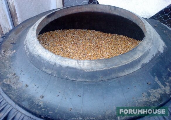  Нецк, за поузданост, потребно је причврстите вијке до гума, и заптивача Флуфф шава до пукотини без влаге, што ће уништити жито, нпр косо кишу.