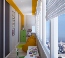 Соба са балкона или лођа: нови функционалне просторије